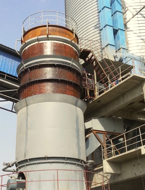 水泥冷却器使用现场1